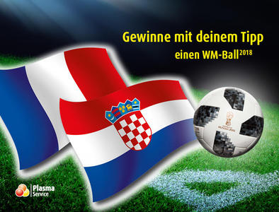 Plasma Service Europe 726 x 552 px WM Finale Frankreich Kroatien