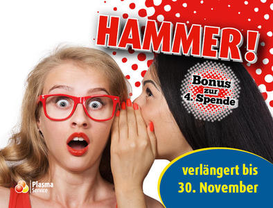Plasma Service Europe 726 x 552 px 2019 KW 40–48 Bonusaktion Hammer Verlängerung bis 30.11.2019
