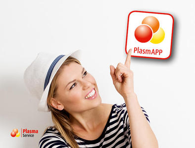 Plasma Service Europe 726 x 552 px App-Ankündigung unsere PlasmApp
