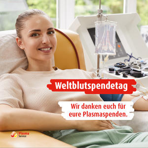 Plasma Service Europe 2025 KW 24 Weltblutspendetag