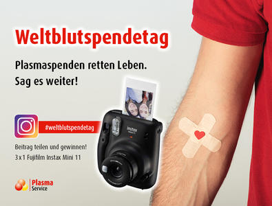 Plasma Service Europe 726 x 522 px 2021 KW 24–25 Weltblutspendetag 14.6.2021