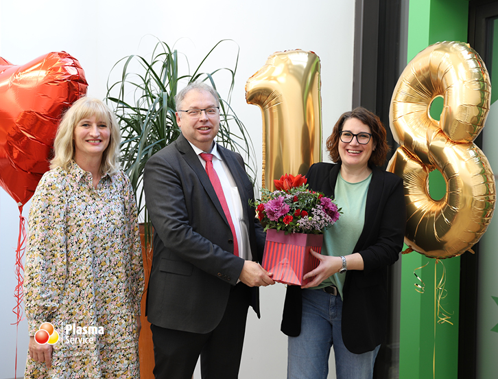 Plasma Service Europe 726 x 552 px 2025 18. Geburtstag Dortmund