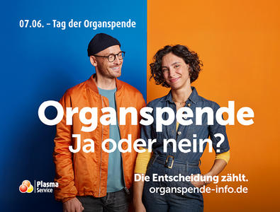Plasma Service Europe  2025 KW 23 Tag der Organspende