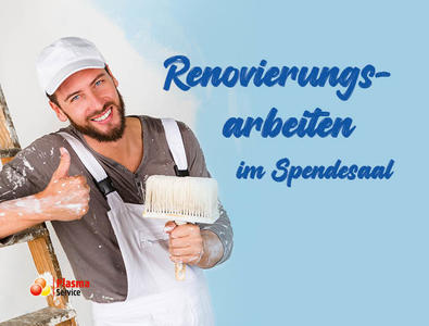 Plasma Service Europe 2026_KW 15–22 Renovierung Spendesaal_K-HSR