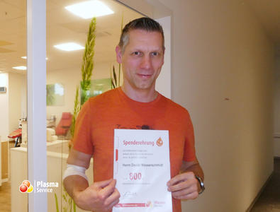 Plasma Service Europe Halle 800. Spende Daniel Messerschmidt