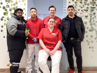 Plasma Service Europe 726 x 552 px PSE Köln Wiener Platz Unser Team in der Verarbeitung - Herzlich willkommen