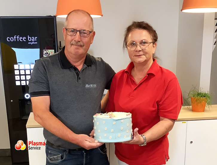 Plasma Service Europe Magdeburg 900. Spende Dirk Lindner