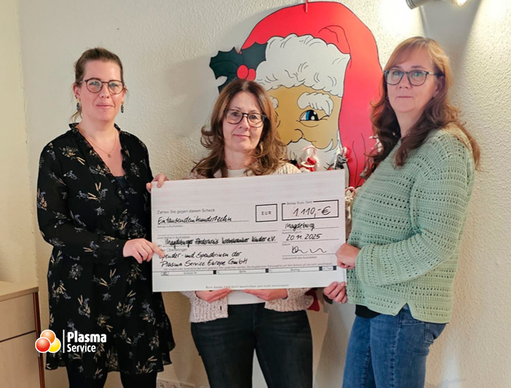 Plasma Service Europe Magdeburg_Spendenaktion Kinderkrebsstation_01