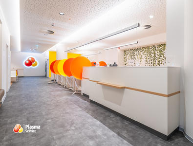 Plasma Service Europe 726 x 552 px PSE Köln Wiener Platz Rezeption - Herzlich willkommen